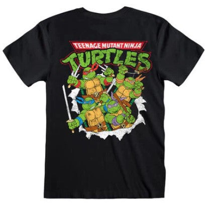 Teenage Mutant Ninja Turtles 40th T-Shirt (Back Print)