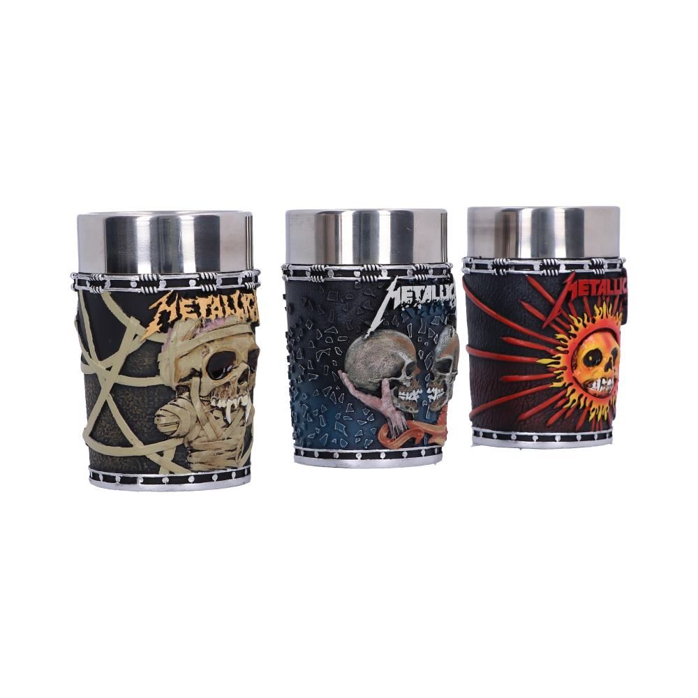 Metallica Shot Glass set 8.5cm - Pre Order