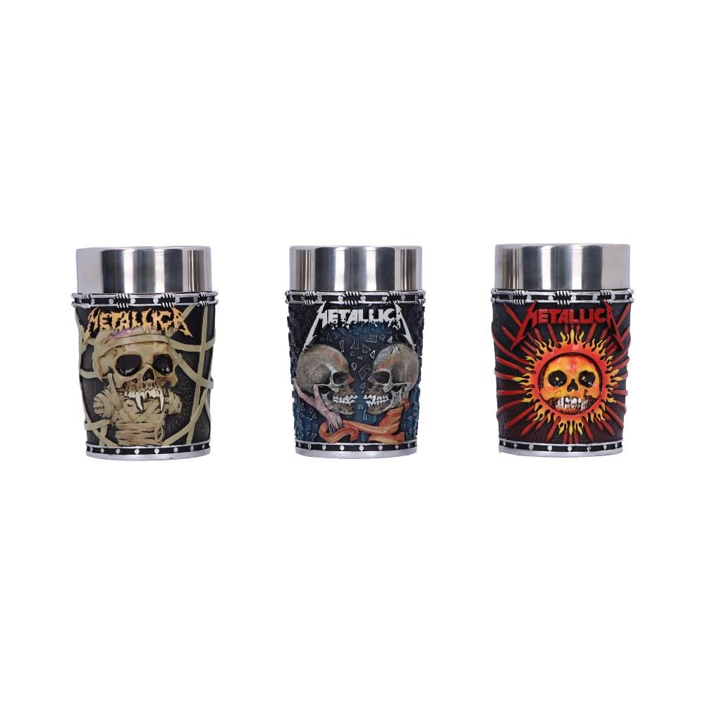 Metallica Shot Glass set 8.5cm - Pre Order