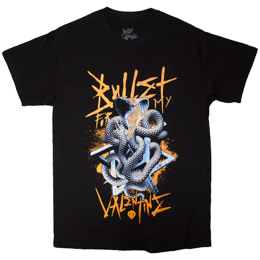 Bullet For My Valentine Unisex T-Shirt: Wrapped Cobra