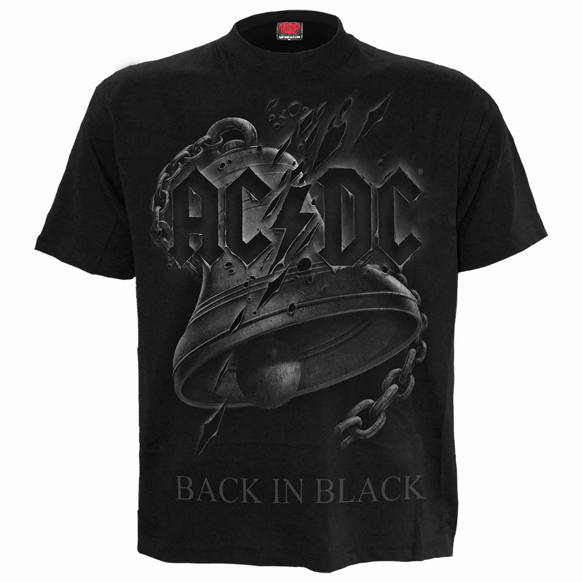 AC/DC Back In Black Torn - T-SHIRT