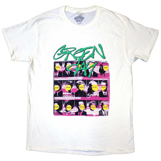 Green Day Unisex T-Shirt: Nimrod Mugshots