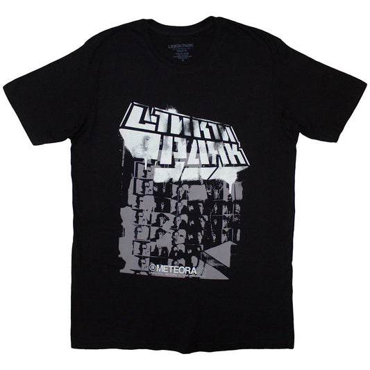 Linkin Park Unisex T-Shirt: Spray Collage (Black)