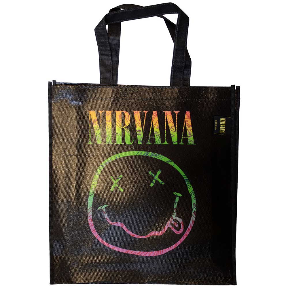 Nirvana Eco Shopper Bag: Sorbet Ray Happy Face