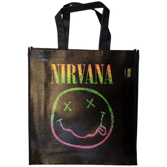 Nirvana Eco Shopper Bag: Sorbet Ray Happy Face
