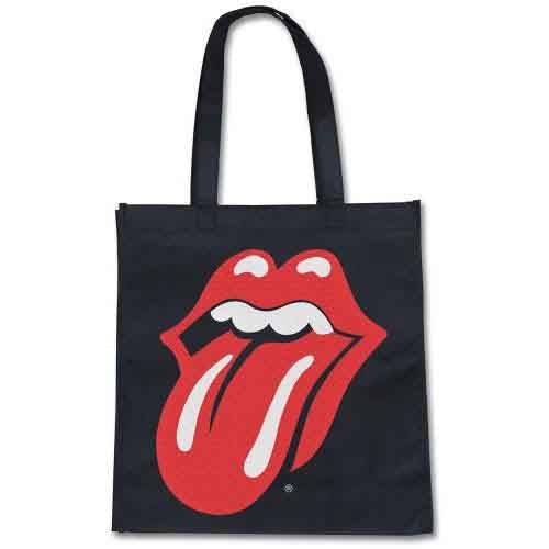The Rolling Stones Eco Shopper Bag: Classic Tongue