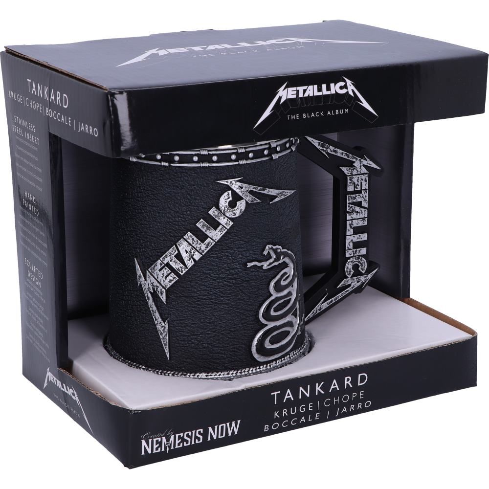 Metallica - The Black Album Tankard - Pre Order